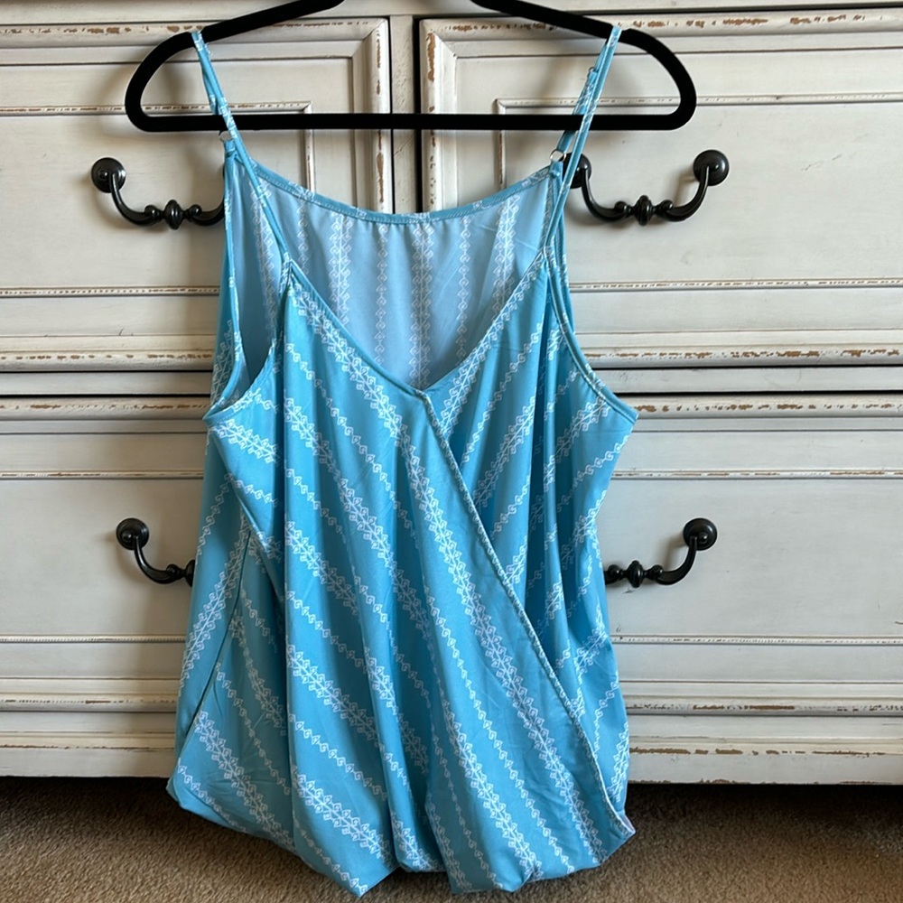 Blue summer top